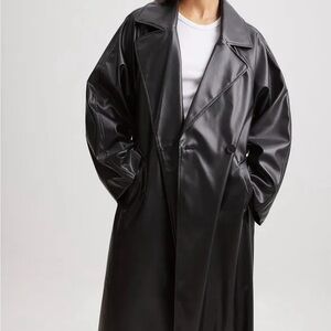 NAKD PU TRENCHCOAT SIZE 42